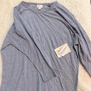 LaLaRoe Randy heather blue NWT